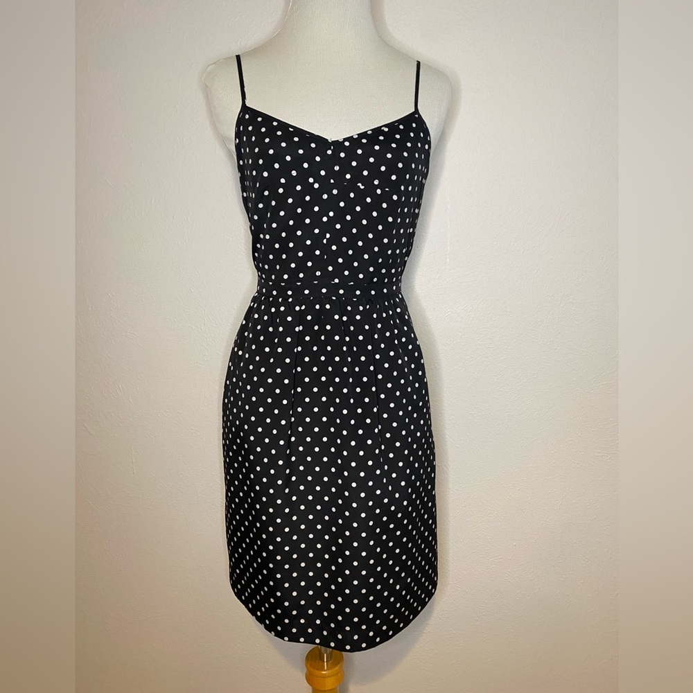 J. Crew Polka Dot Mini Dress Size 0